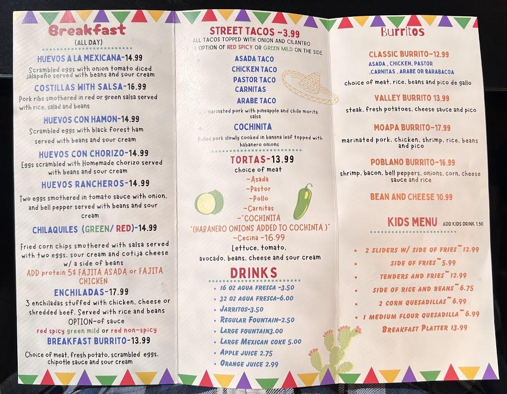 Chile Poblano Mexican Grill Menu image 4